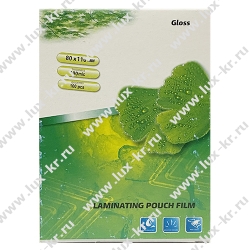 Пленка для ламинирования 100л, 80х111 мм, А7, 100 мкр. Пленка для ламинирования 100л, 80х111 мм, А7, 100 мкр.