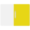 Папка-скоросшиватель, ПВХ, желтая Папка-скоросшиватель, ПВХ, желтая