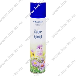 OfficeClean После дождя Освежитель воздуха аэрозольный, 300мл OfficeClean После дождя Освежитель воздуха аэрозольный, 300мл