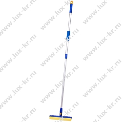 Стекломойка OfficeClean Professional, вращающ.,телеск. ручка,раб.часть 25см(стяжка,губка,ручка) Стекломойка OfficeClean Professional, вращающ.,телеск. ручка,раб.часть 25см(стяжка,губка,ручка)