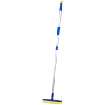 Стекломойка OfficeClean Professional, вращающ.,телеск. ручка,раб.часть 25см(стяжка,губка,ручка)