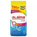 Стиральный порошок автомат 15 кг LAIMA PROFESSIONAL Color, для всех типов тканей, 605572 Стиральный порошок автомат 15 кг LAIMA PROFESSIONAL Color, для всех типов тканей, 605572