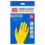 Перчатки резиновые хозяйственные OfficeClean Стандарт, прочные, разм. XL, желтые, пакет с европодвесом(257668) Перчатки резиновые хозяйственные OfficeClean Стандарт, прочные, разм. XL, желтые, пакет с европодвесом(257668)