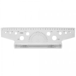 Рейсшина 30см СТАММ ЛР20, пластиковый ролик, европодвес Рейсшина 30см СТАММ ЛР20, пластиковый ролик, европодвес