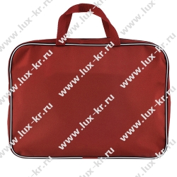 LAMARK019 Папка-портфель А4, на молнии, с ручками, 1отделение, карман снаружи, красная LAMARK019 Папка-портфель А4, на молнии, с ручками, 1отделение, карман снаружи, красная