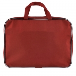 LAMARK019 Папка-портфель А4, на молнии, с ручками, 1отделение, карман снаружи, красная LAMARK019 Папка-портфель А4, на молнии, с ручками, 1отделение, карман снаружи, красная