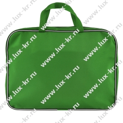 LAMARK019 Папка-портфель А4, на молнии, с ручками, 1отделение, карман снаружи, зеленая LAMARK019 Папка-портфель А4, на молнии, с ручками, 1отделение, карман снаружи, зеленая