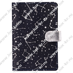 Обложка для паспорта OfficeSpace "Shine" на кнопке, кожа, темно-синий, тиснение фольгой 311097 Обложка для паспорта OfficeSpace "Shine" на кнопке, кожа, темно-синий, тиснение фольгой 311097