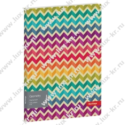 Папка с 30 вкладышами Berlingo "Geometry" DB4_30101, 17мм, 600мкм, с внутр. карманом, с рисунком