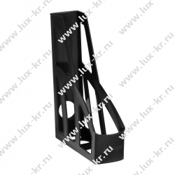 Лоток для бумаг вертикальный СТАММ "Лидер", черный, ширина 75мм ЛТВ-30450 Лоток для бумаг вертикальный СТАММ "Лидер", черный, ширина 75мм ЛТВ-30450