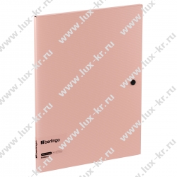 Папка на кнопке Berlingo "Instinct" А4, пластик, 600мкм, фламинго FBt_A4513 Папка на кнопке Berlingo "Instinct" А4, пластик, 600мкм, фламинго FBt_A4513