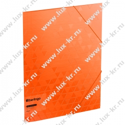 Папка на резинке Berlingo "Neon" А4, 600мкм, оранжевый неон FB4_A4394