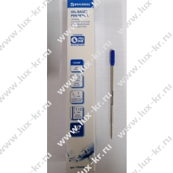 Стержень шариковый масляный BRAUBERG металлический, 116 мм, тип CROSS, узел 1 мм, с подвесом, синий, 170350 Стержень шариковый масляный BRAUBERG металлический, 116 мм, тип CROSS, узел 1 мм, с подвесом, синий, 170350