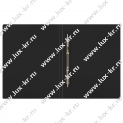 Папка с пружинным скоросшивателем OfficeSpace "Вита" А4, 17мм, 500мкм, пластик, черная 373339 Папка с пружинным скоросшивателем OfficeSpace "Вита" А4, 17мм, 500мкм, пластик, черная 373339