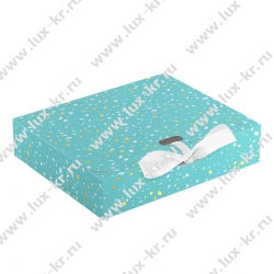 Коробка складная подарочная MESHU "Terrazzo", (22*18*5см), с лентой, отд фольгой MS_62777