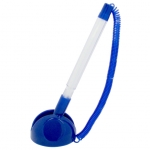 Ручка шариковая на липучке 8863, цвет корпуса - синий Ручка шариковая на липучке 8863, цвет корпуса - синий