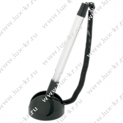 Ручка шариковая на липучке 8863, цвет корпуса - черный Ручка шариковая на липучке 8863, цвет корпуса - черный