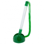 Ручка шариковая на липучке 8863, цвет корпуса - зеленый Ручка шариковая на липучке 8863, цвет корпуса - зеленый