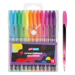 Набор ручек гелев., 12 цветов Набор ручек гелев., 12 цветов