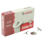 Кнопки канцелярские 12мм/100шт.