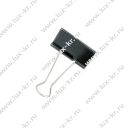 Зажим для бумаги 19мм, черный Зажим для бумаги 19мм, черный