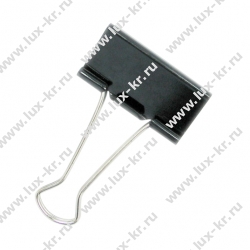 Зажим для бумаги 41мм, черный