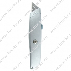 Нож канцелярский Lamark 207, 19мм, металлический с трегольным лезвием