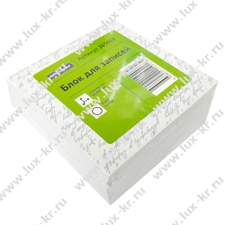 Блок для записей OfficeSpace 8*8*4см, белый