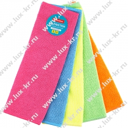 Салфетки для уборки OfficeClean "Универсальные", набор 5шт., микрофибра, 30*30см,304811