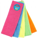 Салфетки для уборки OfficeClean "Универсальные", набор 5шт., микрофибра, 30*30см,304811