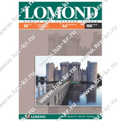 Бумага Lomond 90г/м, 1-сторонняя, матовая, 100 листов, А4 (0102001) Бумага Lomond 90г/м, 1-сторонняя, матовая, 100 листов, А4 (0102001)