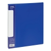 Папка на 4 кольцах СТАММ "Стандарт" А4, 25мм, 700мкм, пластик, синяя ММ-30603 Папка на 4 кольцах СТАММ "Стандарт" А4, 25мм, 700мкм, пластик, синяя ММ-30603