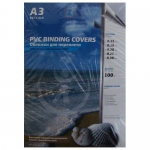 Обложки пластиковые прозрачные, А3 (100шт), в пачках Обложки пластиковые прозрачные, А3 (100шт), в пачках