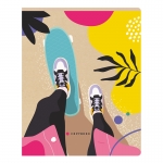 Тетрадь 48л, клетка, Хатбер, ассорти