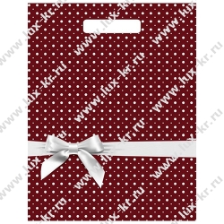 Пакет с вырубной ручкой ПВД, 40х31 см, "Подарочный", 60 мкм, н00112812 Пакет с вырубной ручкой ПВД, 40х31 см, "Подарочный", 60 мкм, н00112812