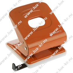 Дырокол LAMARK 150 (Mettallic, до 30 листов с линейкой) оранжевый