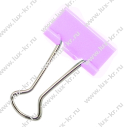 Зажим для бумаги 32мм, цветной