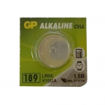 Батарейка GP LR54 (G10, V10GA, LR1130, 189, 189A) алкалиновая Батарейка GP LR54 (G10, V10GA, LR1130, 189, 189A) алкалиновая