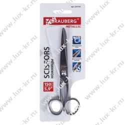 Ножницы цельнометаллические BRAUBERG "Professional", 175 мм, классической формы, 237102 Ножницы цельнометаллические BRAUBERG "Professional", 175 мм, классической формы, 237102