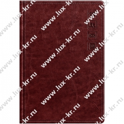 Телефонная книга А5, 80л., кожзам, BG "Nebraska. Dark red", с вырубкой Pb5_63331