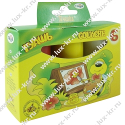 Гуашь ГАММА, 6 цветов, 20мл Гуашь ГАММА, 6 цветов, 20мл