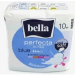 Bella Perfekta ULTRA soft Blue 10шт синие Bella Perfekta ULTRA soft Blue 10шт синие