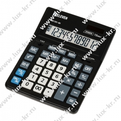 Калькулятор настольный Eleven Business Line CDB1201-BK, 12 разрядов, двойное питание, 155*205*35мм, черный Калькулятор настольный Eleven Business Line CDB1201-BK, 12 разрядов, двойное питание, 155*205*35мм, черный
