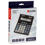 Калькулятор настольный Eleven Business Line CDB1601-BK, 16 разрядов, двойное питание, 155*205*35мм, черный CDB1601-BK Калькулятор настольный Eleven Business Line CDB1601-BK, 16 разрядов, двойное питание, 155*205*35мм, черный CDB1601-BK