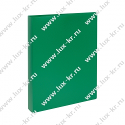 Папка на 2 кольцах СТАММ ММ-32178,  А4, 40мм, 500мкм, пластик, зеленая