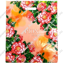 Пакет 40*47 ЦВЕТЫ пробивная ручка