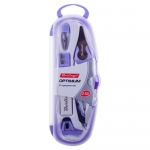 Готовальня Berlingo Optimum DS_00505 ( циркуль 135мм, 5 предметов, пластиковый футляр )