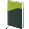 Ежедневник недатированный А5 138х213 мм BRAUBERG "Bond" под кожу, 160 л., зеленый/салатовый, 126219 Ежедневник недатированный А5 138х213 мм BRAUBERG "Bond" под кожу, 160 л., зеленый/салатовый, 126219