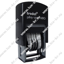 Датер TRODAT 4810В (месяц -цифрами, высота шрифта даты 3,8мм) 82499 Датер TRODAT 4810В (месяц -цифрами, высота шрифта даты 3,8мм) 82499