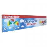 Краски акварельные 6 цветов ERICH KRAUSE, медовые Краски акварельные 6 цветов ERICH KRAUSE, медовые